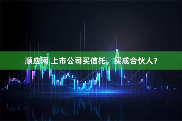 顺应网 上市公司买信托，买成合伙人？