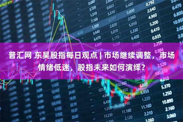 普汇网 东吴股指每日观点 | 市场继续调整，市场情绪低迷，股指未来如何演绎？