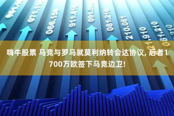 嗨牛股票 马竞与罗马就莫利纳转会达协议, 后者1700万欧签下马竞边卫!